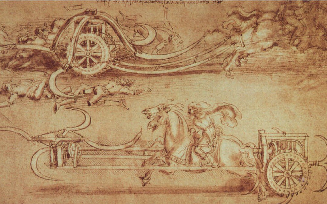 Máquinas de guerra de Leonardo DaVinci